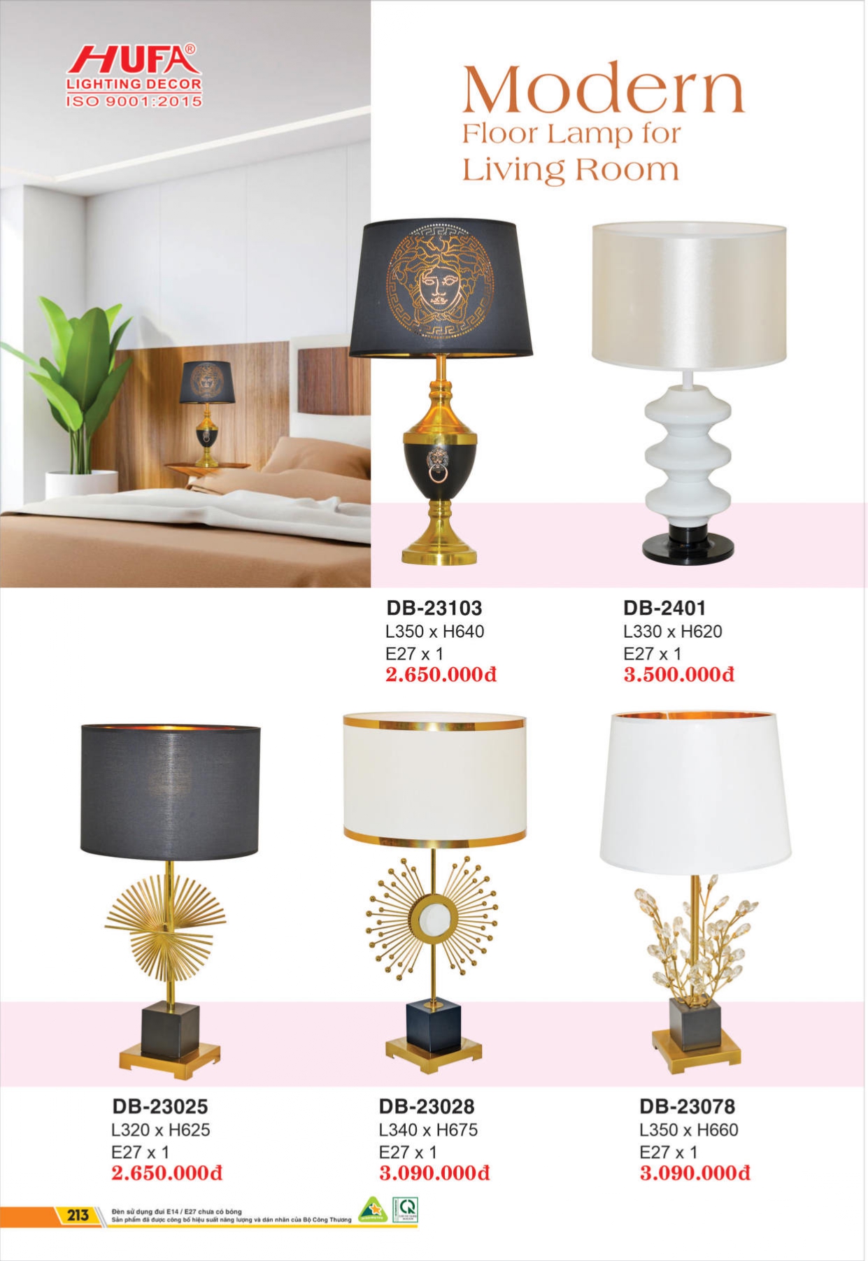 Bảng giá đèn LED HUFA 2026